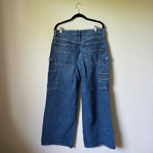 Agolde Magna Blue Carpenter Jeans Size 31 - Picture 5 of 11